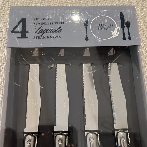 🥩Laguiole🥩Stainless Steel Steak Knives(Set of 4) - Picture 5 of 9